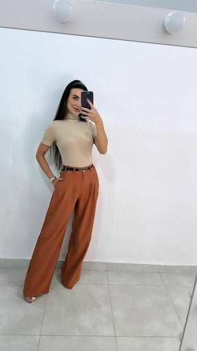 Calça Pantalona Adele Alfaiataria