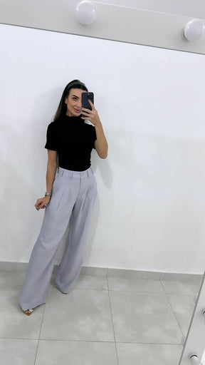 Calça Pantalona Adele Alfaiataria