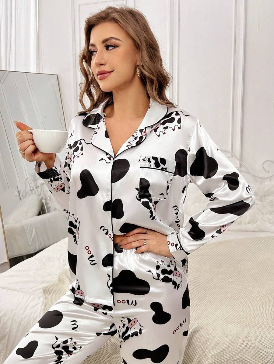 Pijama Longo Cow