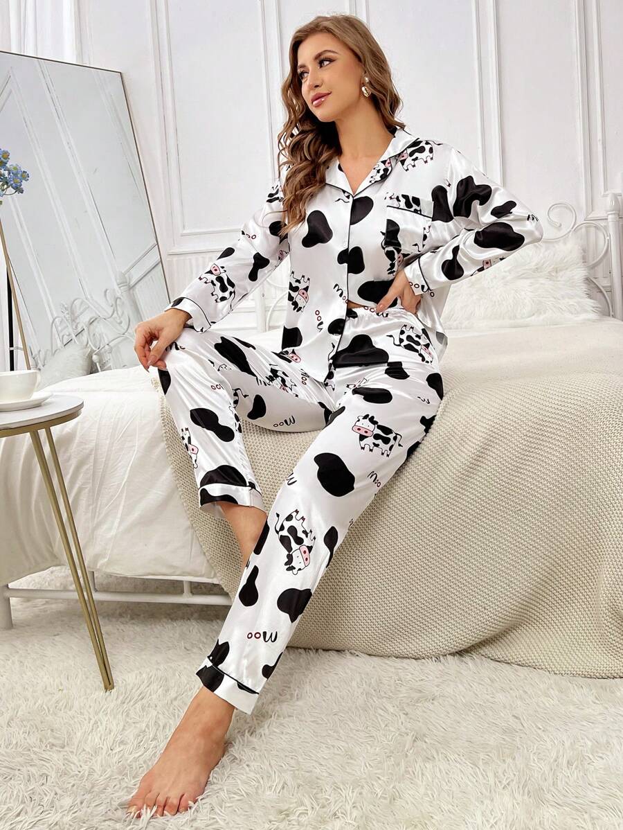 Pijama Longo Cow