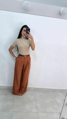 Calça Pantalona Adele Alfaiataria