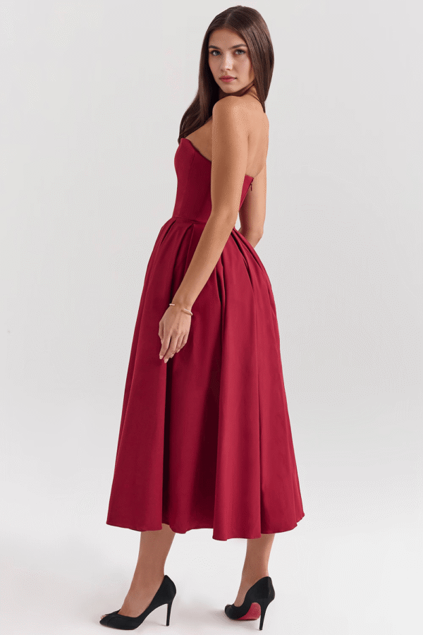 Vestido Bustier Celeste - Imagem 20