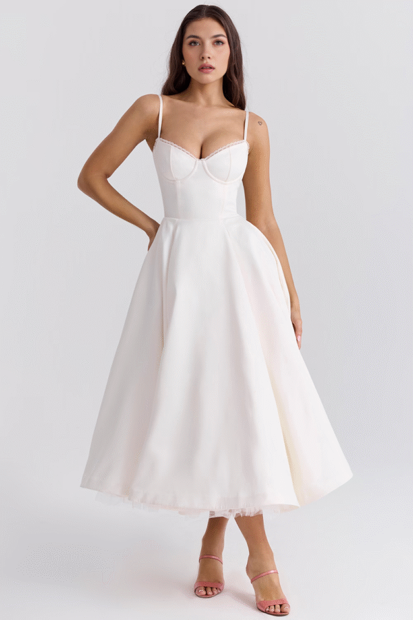 Vestido Midi Cloe - Dupla Camada - Imagem 12