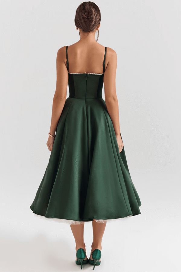 Vestido Midi Cloe - Dupla Camada - Imagem 5