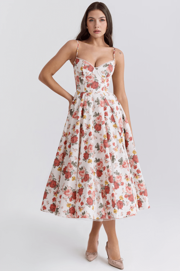 Vestido Midi Cloe - Dupla Camada - Imagem 29