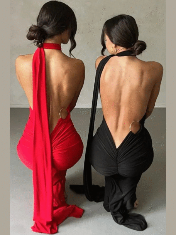 Vestido Longo Maxi de Um Ombro Só e Costas Abertas Modern Natalie - FULL - Imagem 10
