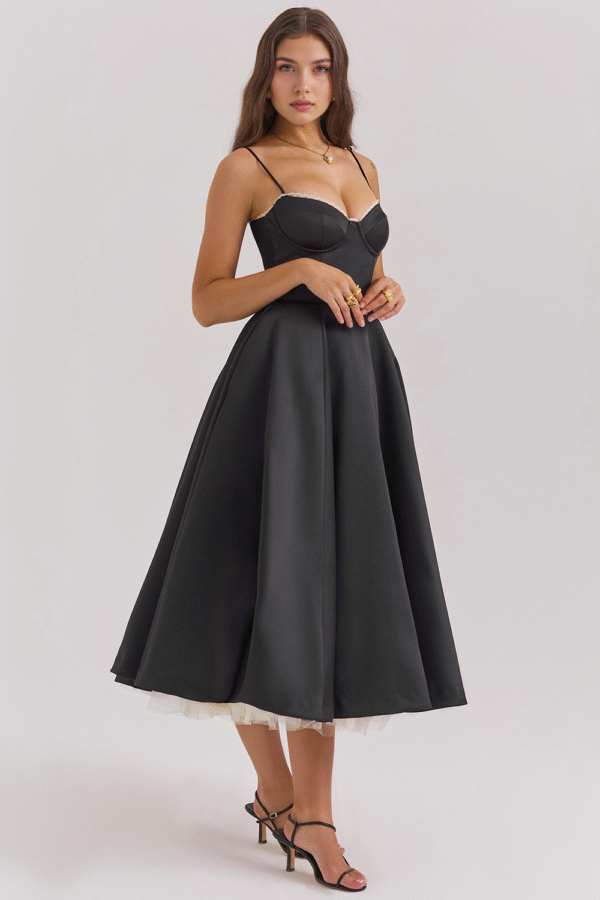 Vestido Midi Cloe - Dupla Camada - Imagem 21
