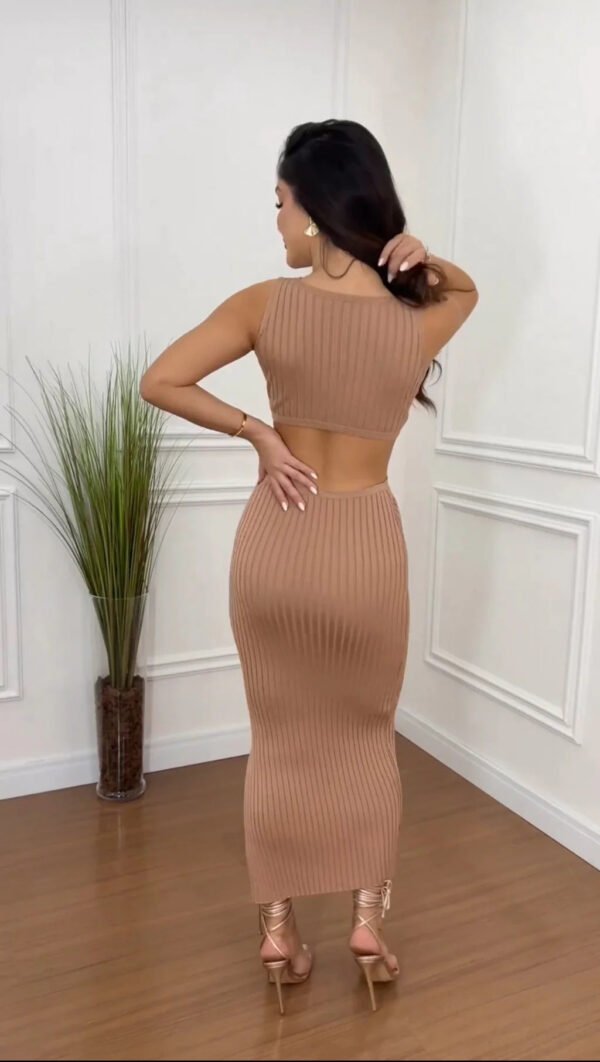 Vestido Jasmine Marrom - Imagem 2