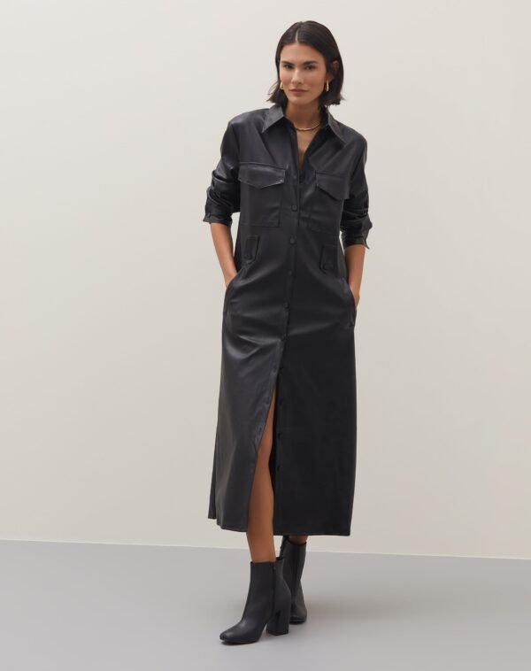 Bota Cano Curto Salto Flare  - Preto - Imagem 4
