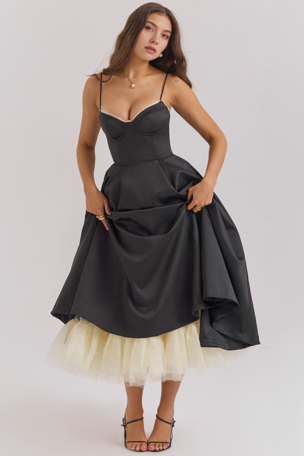Vestido Midi Cloe - Dupla Camada - Imagem 18