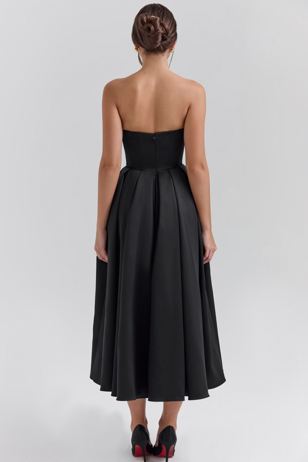 Vestido Bustier Celeste - Imagem 9