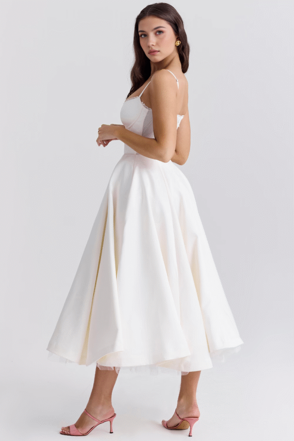 Vestido Midi Cloe - Dupla Camada - Imagem 15