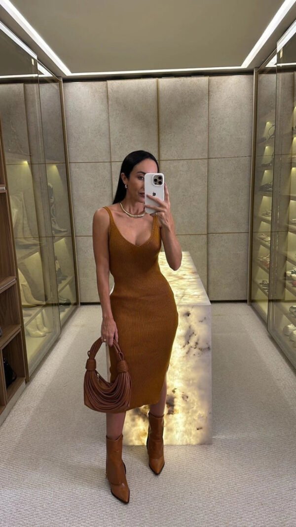 Vestido Tricot Sabrina | Alcinha - Imagem 5