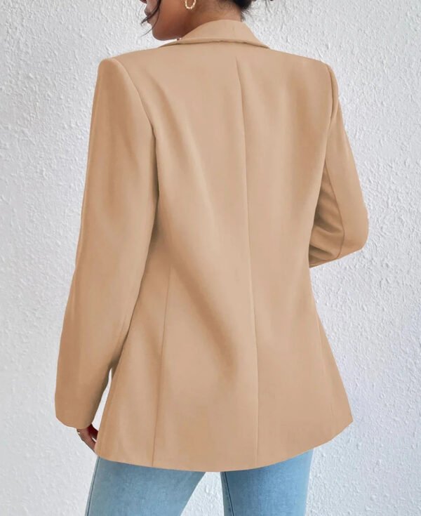 Blazer feminino gola lapela e bolso lateral AB636 - Imagem 18