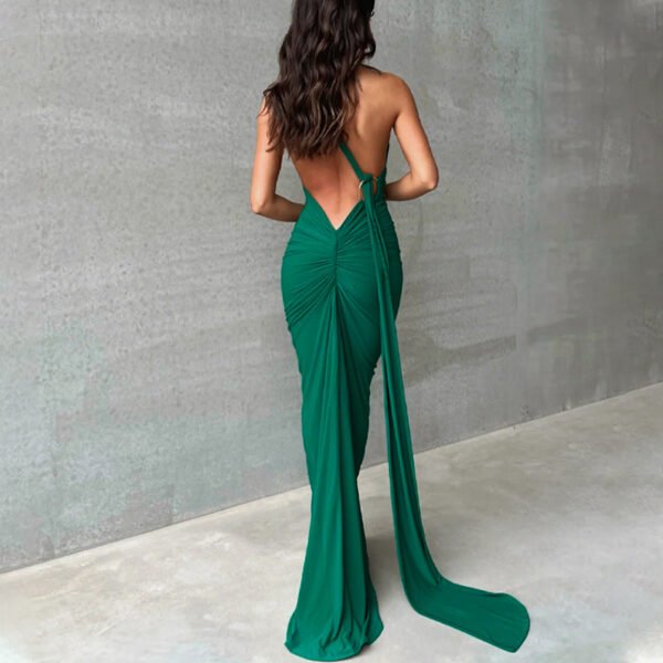 Vestido Longo Maxi de Um Ombro Só e Costas Abertas Modern Natalie - FULL - Imagem 12