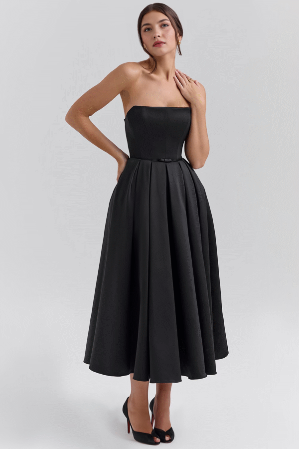 Vestido Bustier Celeste - Imagem 8