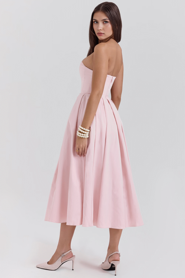 Vestido Bustier Celeste - Imagem 18