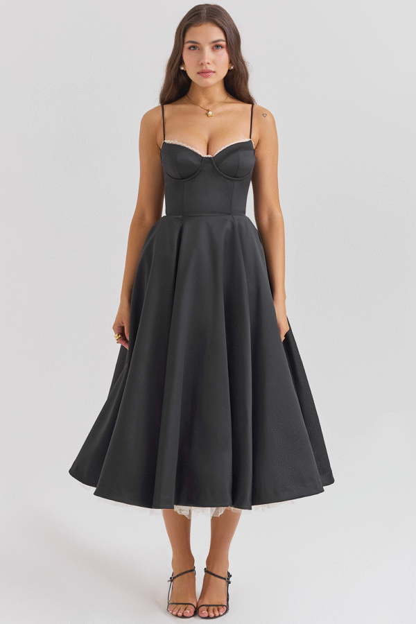 Vestido Midi Cloe - Dupla Camada - Imagem 17
