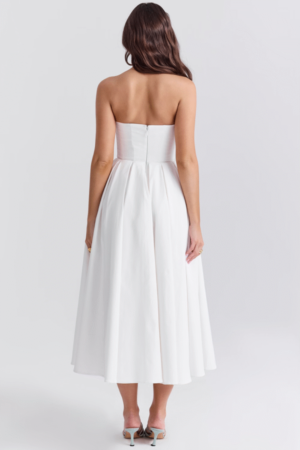 Vestido Bustier Celeste - Imagem 5