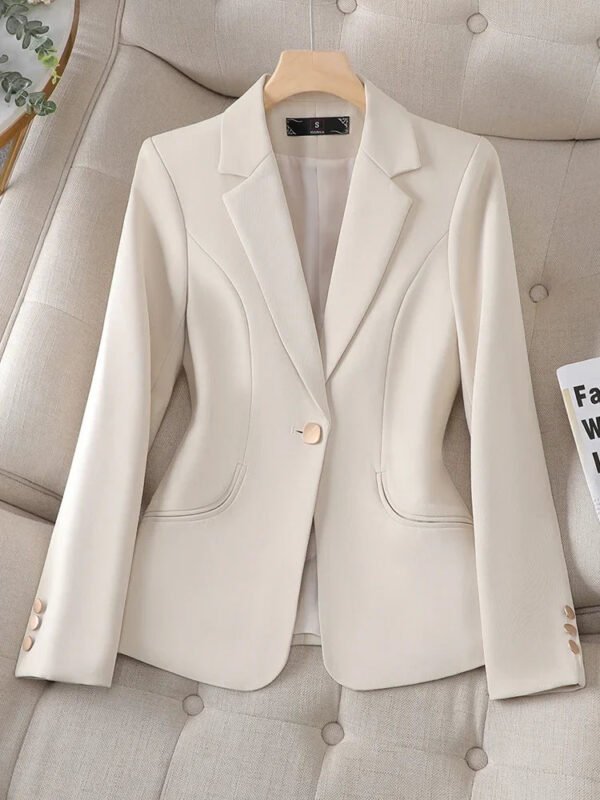 Blazer Feminino Alfaiataria Acinturado Modern Catarina - Imagem 2