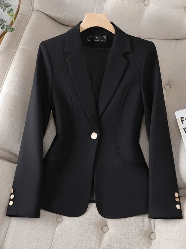 Blazer Feminino Alfaiataria Acinturado Modern Catarina - Imagem 4