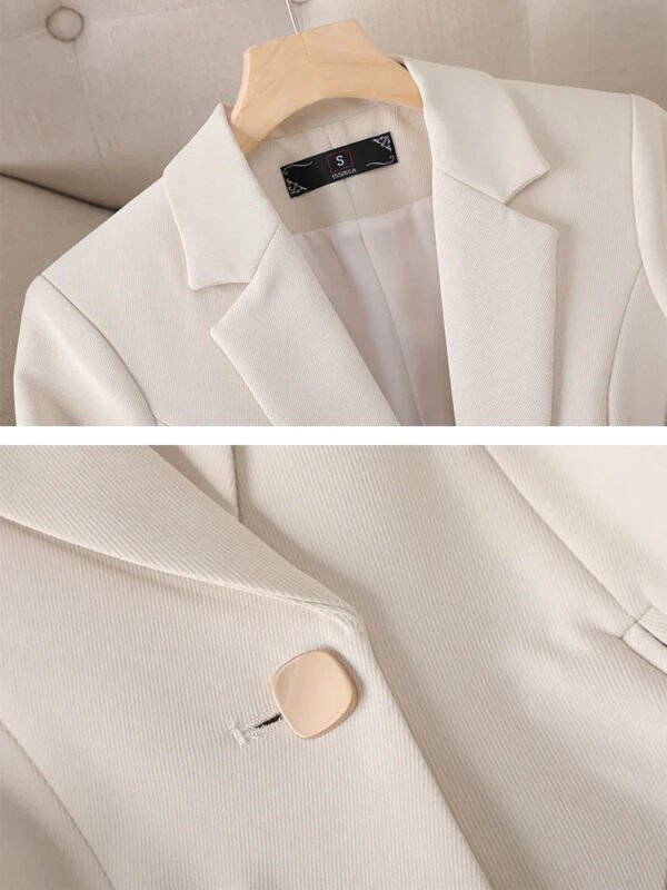 Blazer Feminino Alfaiataria Acinturado Modern Catarina - Imagem 5